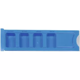 MEDIKAMENTENDISPENSER 1 día azul, 1 ud