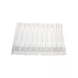 Hisopos de algodón con cabezal pequeño de plástico de 15 cm estériles, 10x1 st
