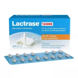 LACTRASE 12.000 FCC cápsulas, 150 uds