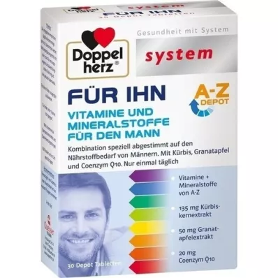 DOPPELHERZ para IHN pastillas del sistema, 30 uds