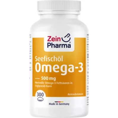 OMEGA-3 cápsulas de 500 mg, 300 uds
