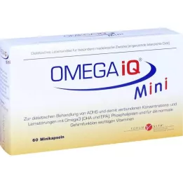 Omega IQ Mini cápsulas, 60 piezas