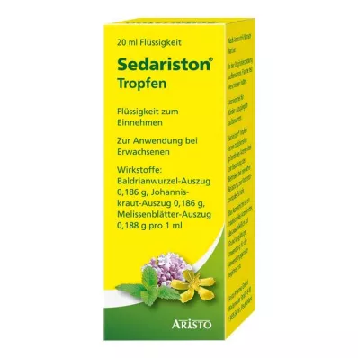 Gotas de sedariston, 20 ml