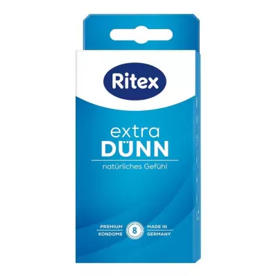 Condones extrafinos Ritex, 8 piezas