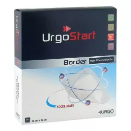 URGOSTART Apósito de espuma para heridas Border 12x12 cm, 10 uds