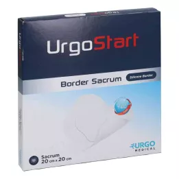 URGOSTART Borde Sacro 20x20 cm Apósito de espuma para heridas, 5 uds