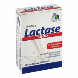 LACTASE 3.500 FCC Comprimidos en dispensador click, 100 uds