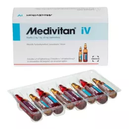 MEDIVITAN solución iV para inyección en pares de amp., 8 uds