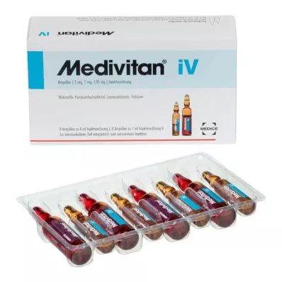 MEDIVITAN solución iV para inyección en pares de amp., 8 uds MEDIVITAN solución iV para inyección en pares de amp., 8 uds