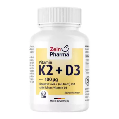 VITAMIN K2 MENAQ7 Cápsulas, 60 Cápsulas VITAMIN K2 MENAQ7 Cápsulas, 60 Cápsulas