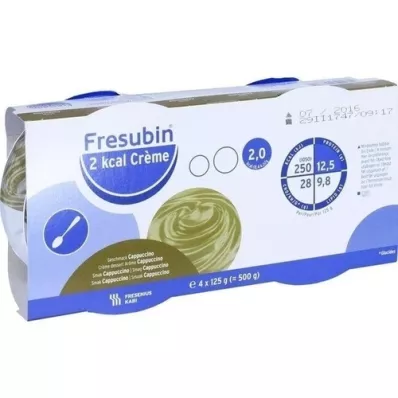 FRESUBIN 2 kcal Crema Capuchino en taza, 4X125 g