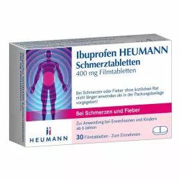 IBUPROFEN Heumann Comprimidos Analgésicos 400 mg, 30 uds