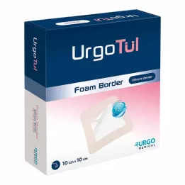 URGOTÜL Borde de espuma 10x10 cm apósito, 10 uds