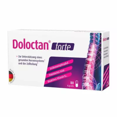 Cápsulas Doloctan Forte, 80 piezas