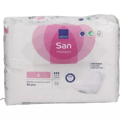 ABENA San 2 Insertos Premium, 30 uds