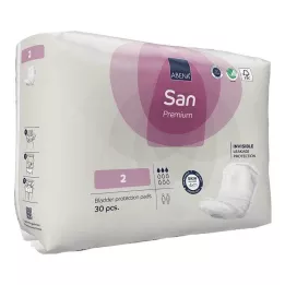 ABENA San 2 Insertos Premium, 30 uds