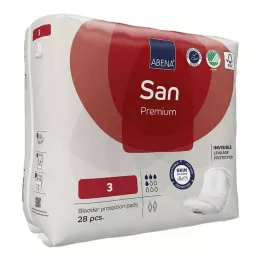 ABENA San 3 Insertos Premium, 28 uds