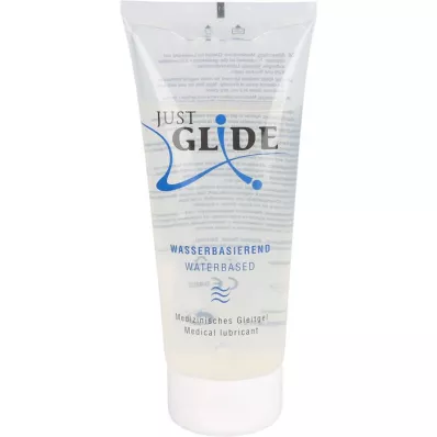 JUST GLIDE agua lubricante media, 200 ml