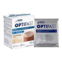 OPTIFAST home Drink Chocolate en polvo, 8X55 g