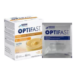 OPTIFAST crema casera de vainilla en polvo, 8X55 g