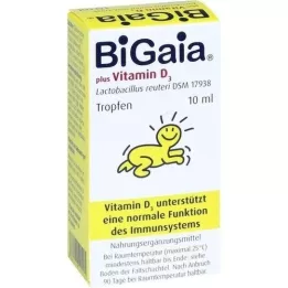 BIGAIA más gotas de vitamina D3, 10 ml