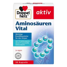 DOPPELHERZ Aminoácidos Vital Cápsulas, 30 Cápsulas
