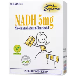 NADH Cápsulas de 5 mg, 60 unidades