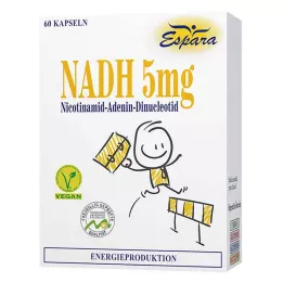 NADH Cápsulas de 5 mg, 60 unidades