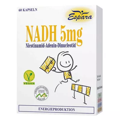 Nadh 5 mg cápsulas, 60 piezas