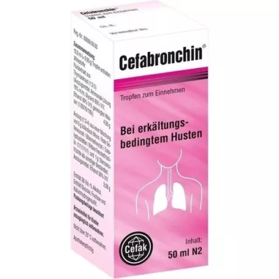 CEFABRONCHIN Gotas orales, 50 ml