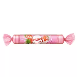 INTACT Yogur de fresa con dextrosa, 40 g