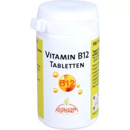 VITAMIN B12 PREMIUM Comprimidos Allpharm, 100 uds
