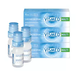 Vismed Multi gotas para los ojos, 3x10 ml