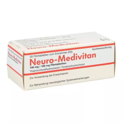 NEURO MEDIVITAN Comprimidos recubiertos, 50 unidades