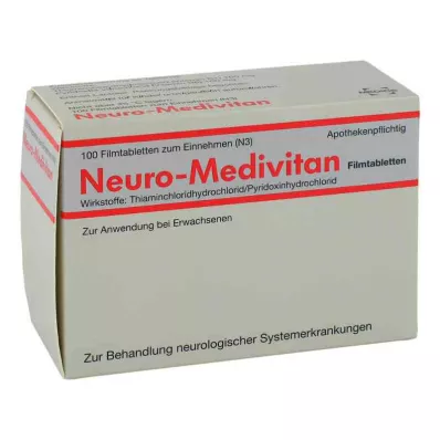 Neuro-Medivitan para enfermedades neurológicas (100 piezas)