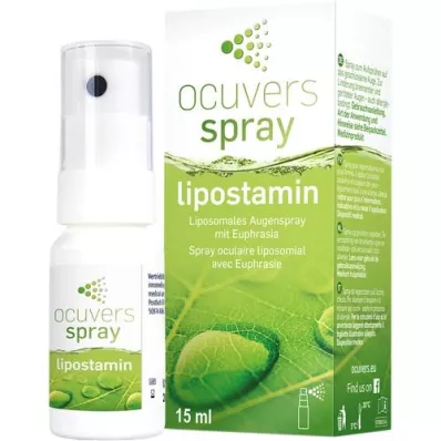 OCUVERS spray ocular lipostamin con eufrasia, 15 ml