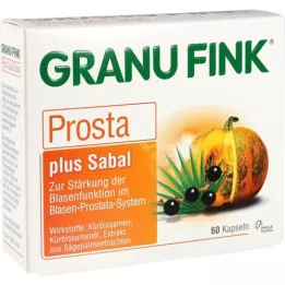 GRANU FINK Prosta plus Sabal cápsulas duras, 60 uds
