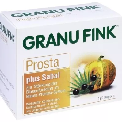 GRANU FINK Prosta plus Sabal cápsulas duras, 120 uds