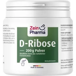 D-RIBOSE Polvo de fermentación, 200 g