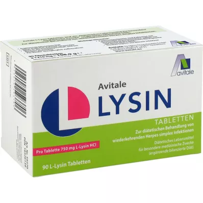 L-LYSIN 750 mg comprimidos, 90 uds