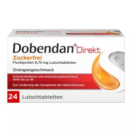 DOBENDAN Flurbiprofeno directo sin azúcar 8,75mg Lut, 24 uds