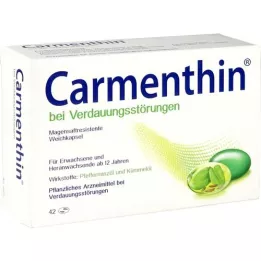 CARMENTHIN para la indigestión msr.soft caps., 42 pcs