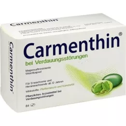 CARMENTHIN para la indigestión msr.soft caps., 84 uds