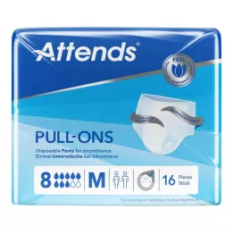 ATTENDS Tiradores 8 M, 16 piezas