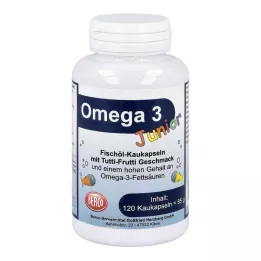OMEGA-3 Junior Berco Cápsulas Masticables, 120 uds