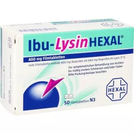 IBU-LYSINHEXAL Comprimidos recubiertos, 50 unidades