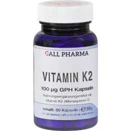 VITAMIN K2 100 µg GPH Cápsulas, 60 uds