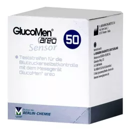 GLUCOMEN tiras reactivas areo sensor, 50 uds