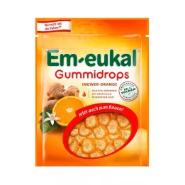 EM-EUKAL Gotas de azúcar de jengibre y naranja, 90 g