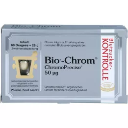 BIO-CHROM ChromoPrecise 50 μg Pharma Nord Comprimidos recubiertos, 60 uds